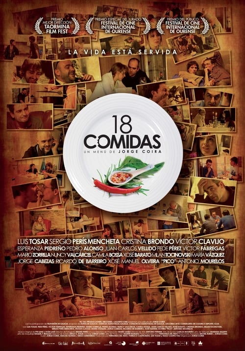 Affiche 18 comidas
