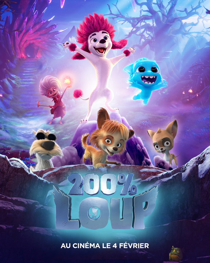Affiche 200% Loup