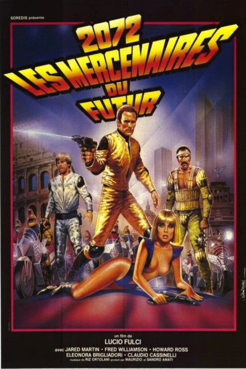 Affiche 2072, les mercenaires du futur