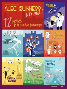 Affiche Alec Guinness and friends : 12 comédies So British !