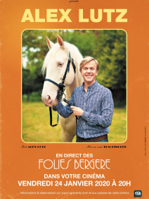 Affiche Alex Lutz aux Folies Bergères