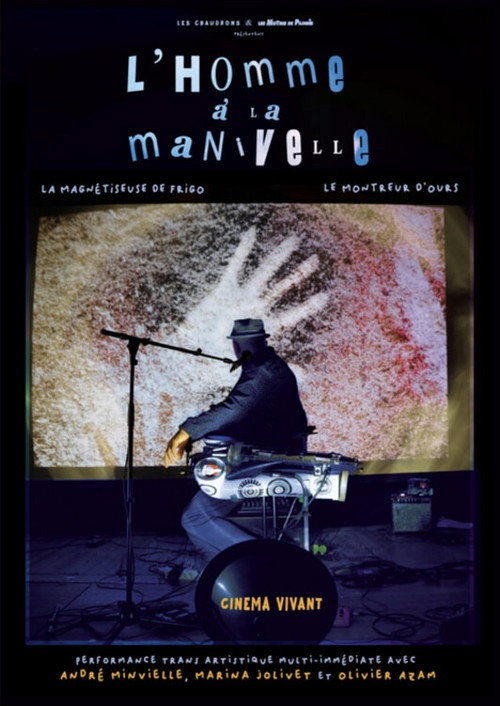 Affiche André Minvielle, l'homme à la manivelle