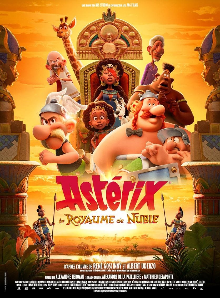 Affiche Astérix - Le Royaume de Nubie
