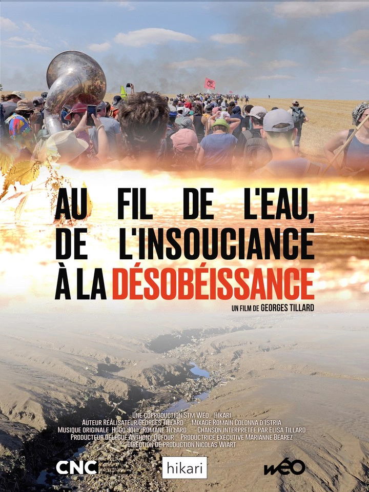 Affiche Au fil de l'eau : De l'insouciance à la désobéissance