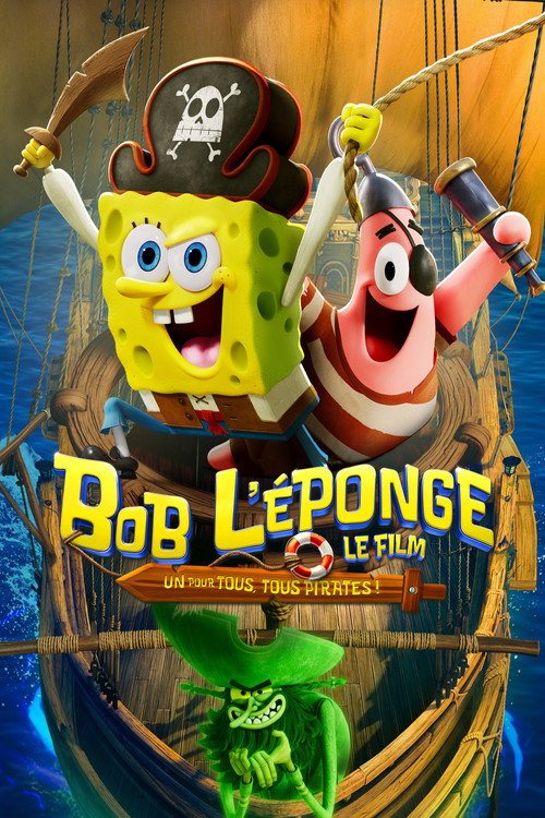Affiche Bob l'éponge, le film : Un pour tous, tous pirates !