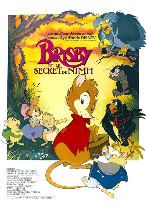 Affiche Brisby et le Secret de NIMH