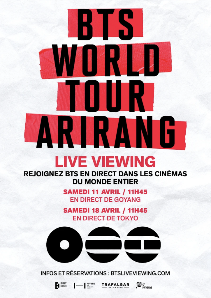 Affiche BTS World Tour Arirang : Live Viewing