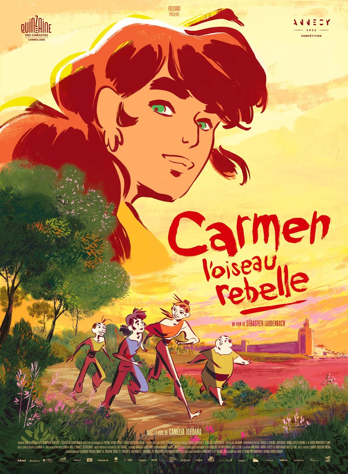 Affiche Carmen l'oiseau rebelle