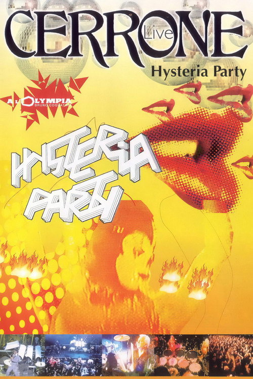 Affiche Cerrone : Hysteria Party Live Olympia