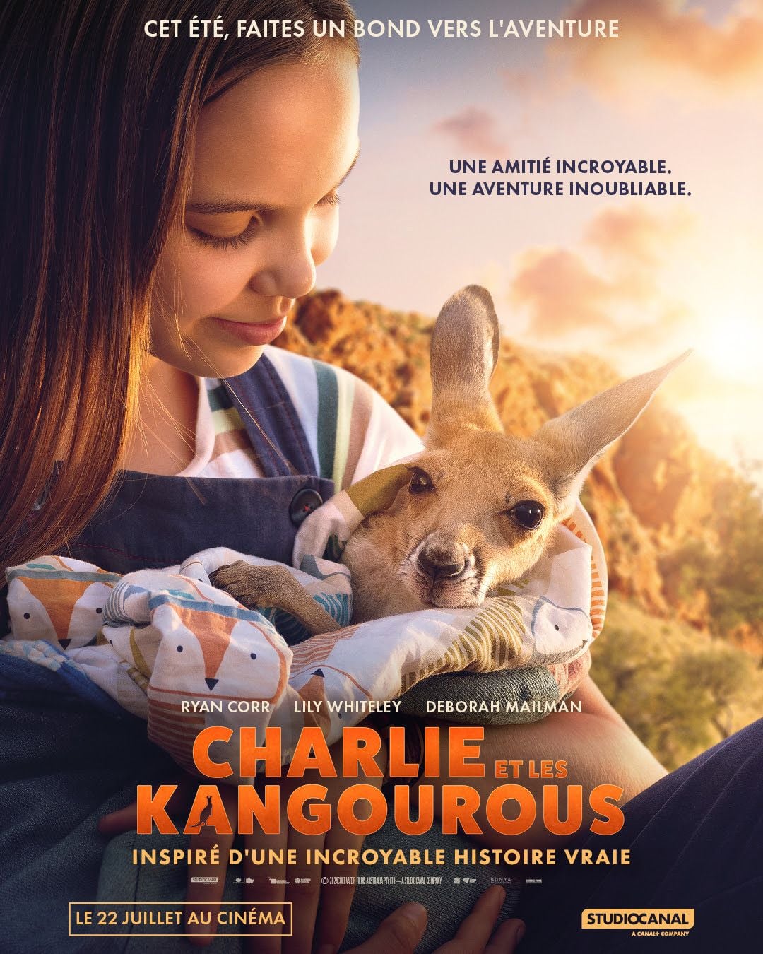 Affiche Charlie et les kangourous