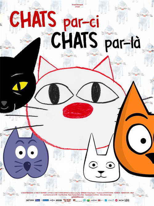 Affiche Chats par-ci, chats par-là