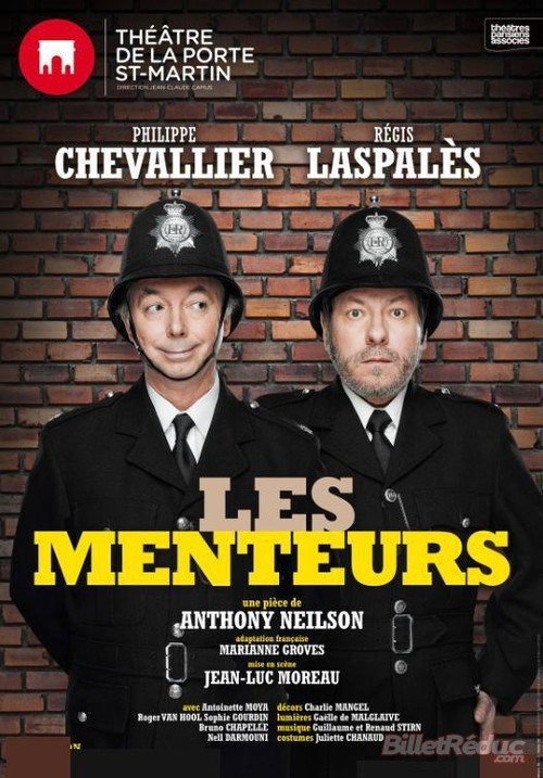 Affiche Chevallier et Laspalès - Les menteurs