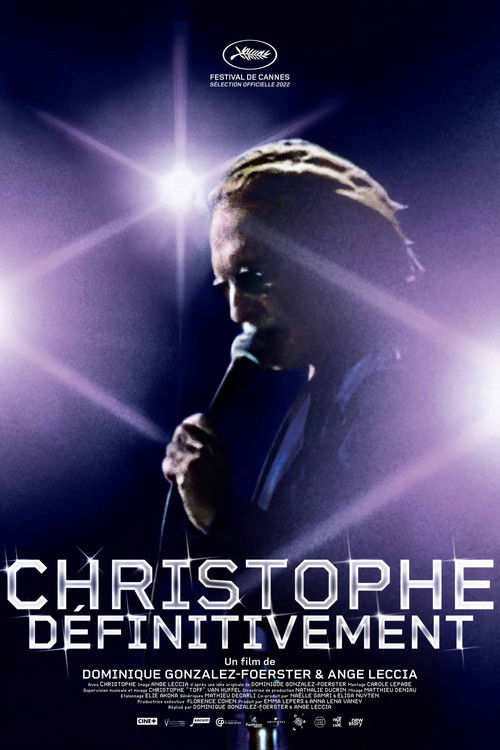 Affiche Christophe Definitivement