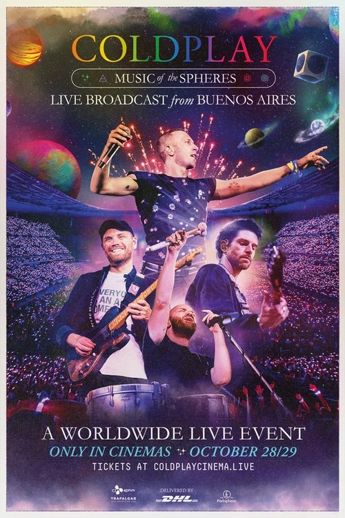 Affiche Coldplay: Music of the Spheres - Live Broadcast From Buenos Aires