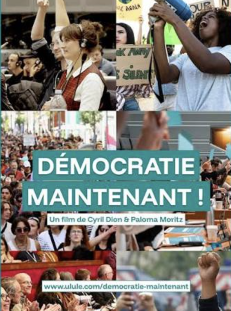 Affiche Démocratie maintenant