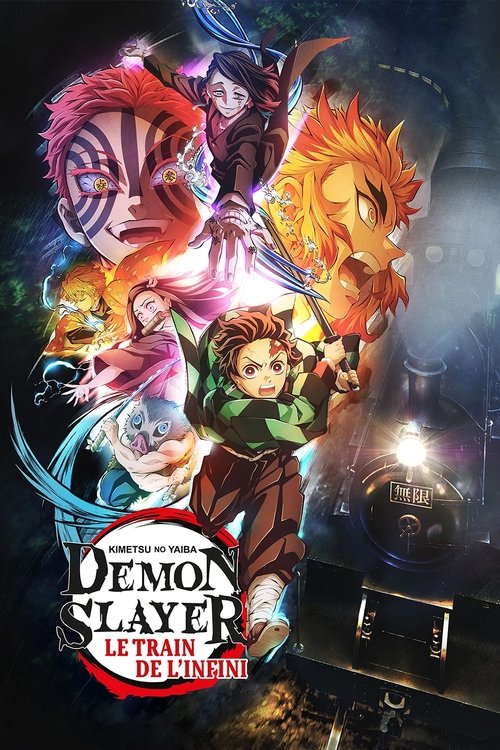 Affiche Demon Slayer : Kimetsu no Yaiba - Le film : Le train de l'Infini