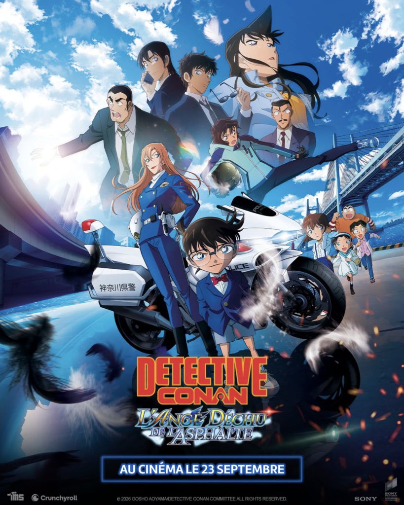 Affiche Détective Conan : L'Ange déchu de l'asphalte