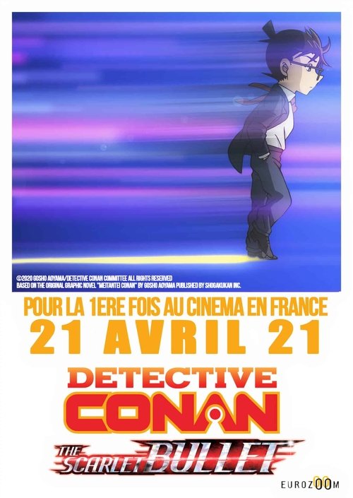 Affiche Détective Conan : La Balle écarlate