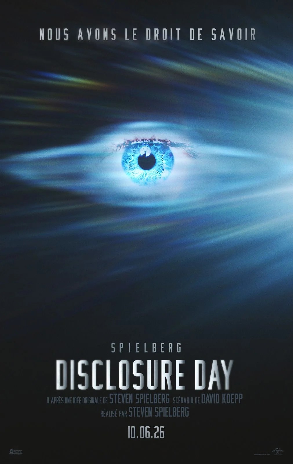 Affiche DISCLOSURE DAY – STEELBOOK – ÉDITION LIMITÉE