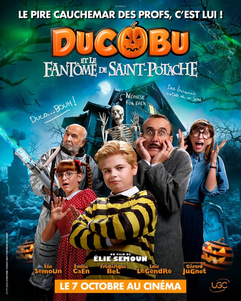 Affiche Ducobu et le fantôme de Saint-Potache