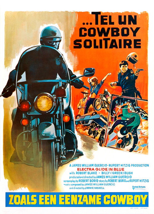 Affiche Electra glide in blue