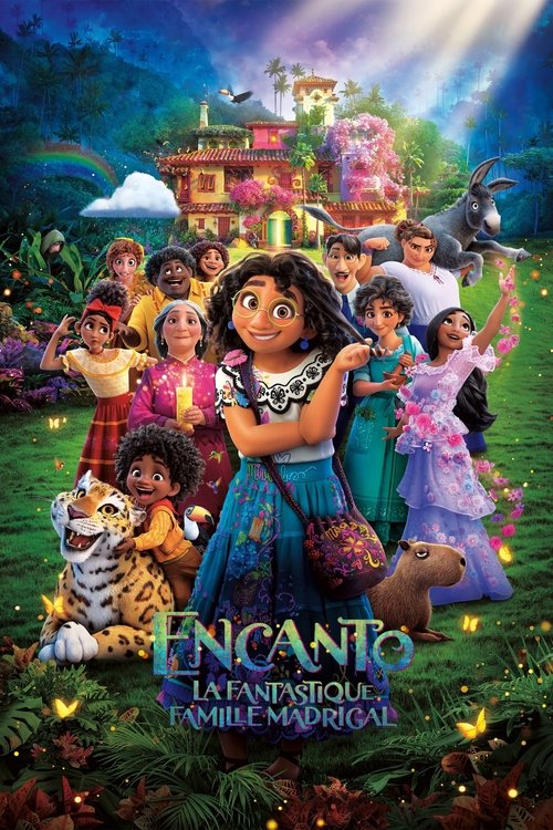 Affiche Encanto, la fantastique famille Madrigal