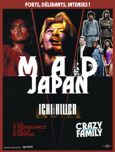 Affiche Évènement Mad Japan en 3 Films