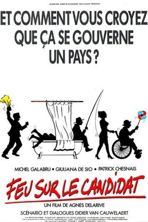 Affiche Feu sur le candidat