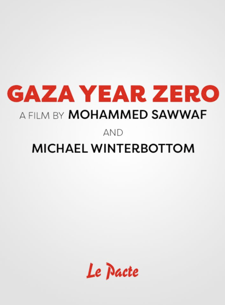 Affiche Gaza Année Zéro