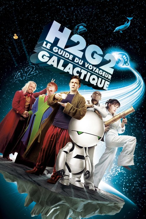 Affiche H2G2 : Le Guide du Voyageur Galactique