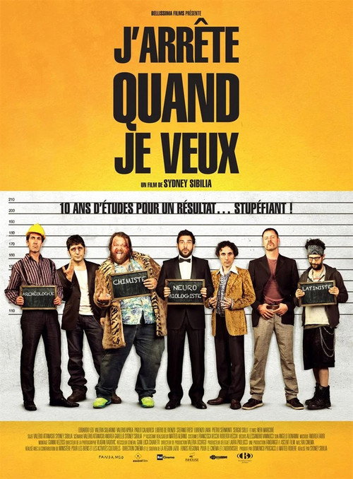 Affiche J'arrête quand je veux