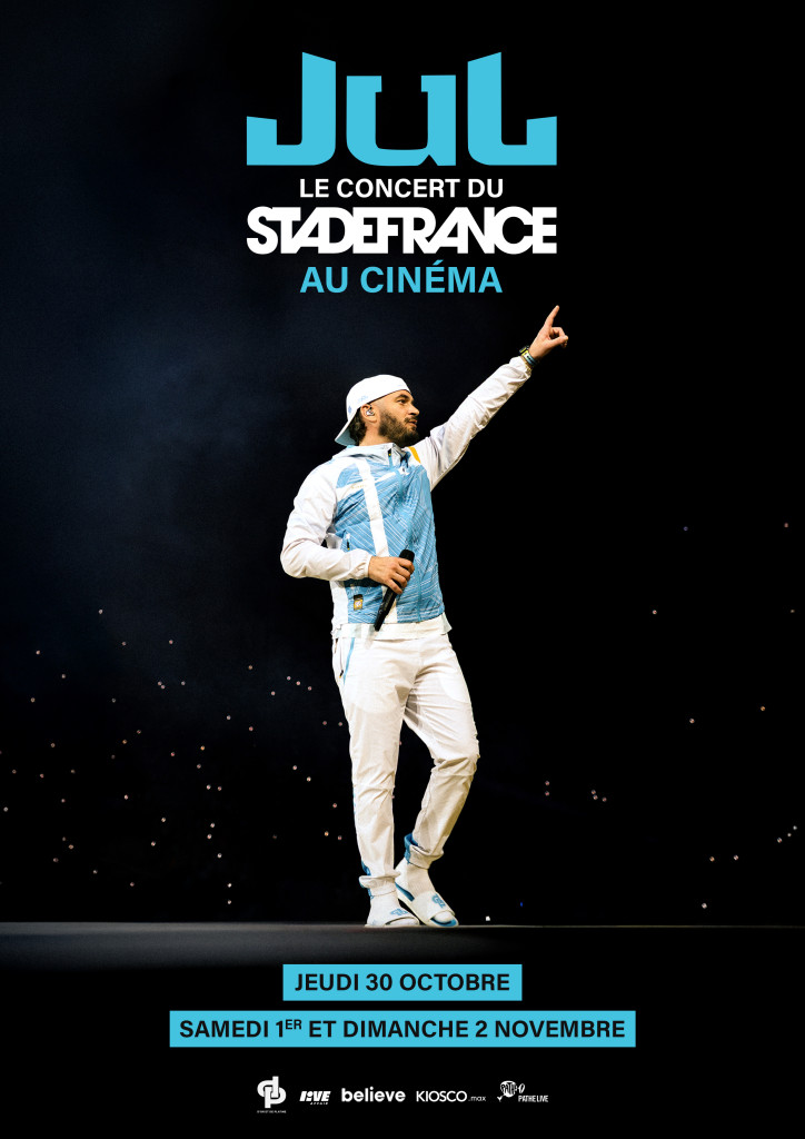 Affiche Jul, le Concert du Stade de France au Cinéma