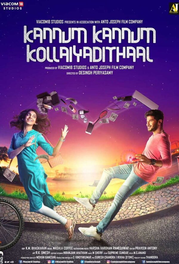 Affiche KANNUM KANNUM KOLLAIYADITHAAL