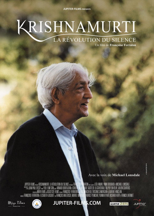 Affiche Krishnamurti, la révolution du silence