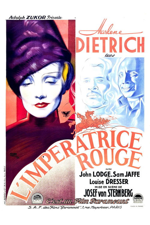 Affiche L'Impératrice rouge