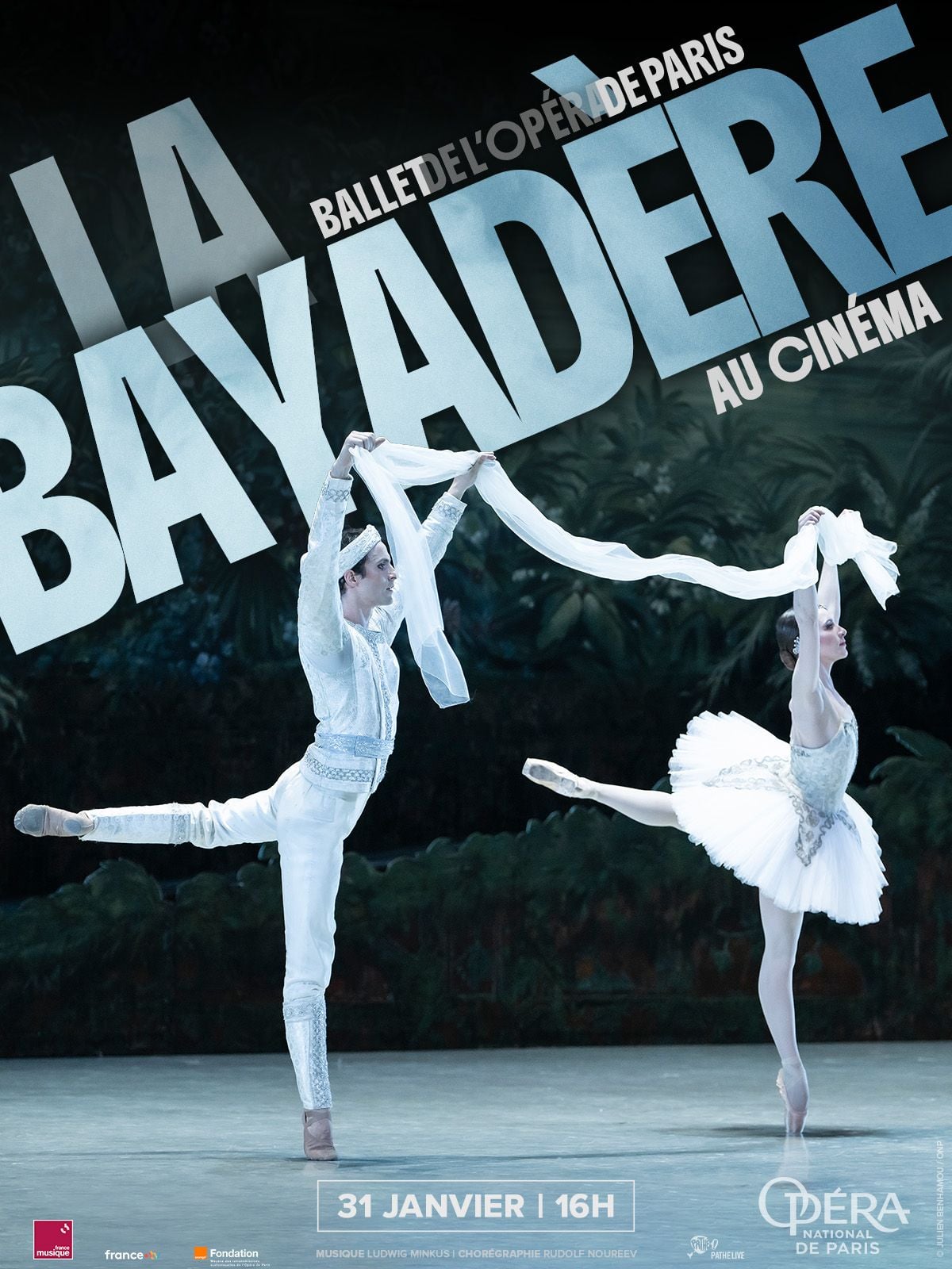 Affiche La Bayadère  (Opéra de Paris)