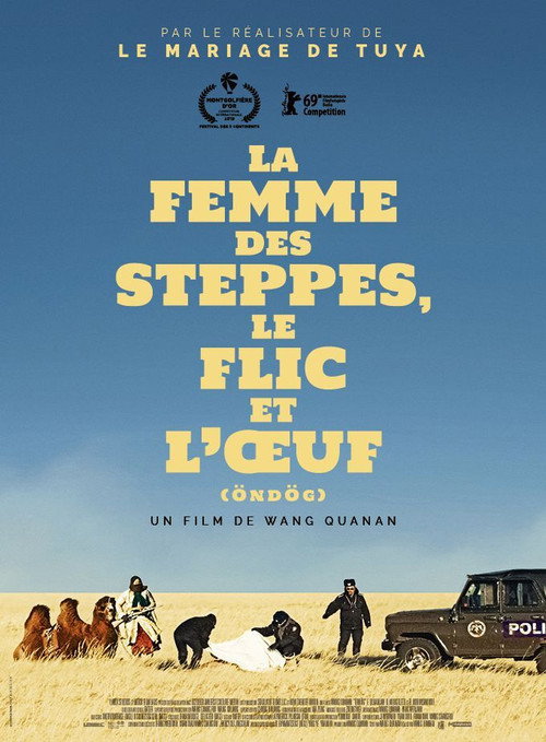 Affiche La Femme des steppes, le flic et l'oeuf