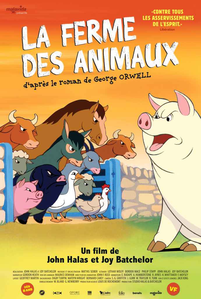 Affiche LA FERME DES ANIMAUX
