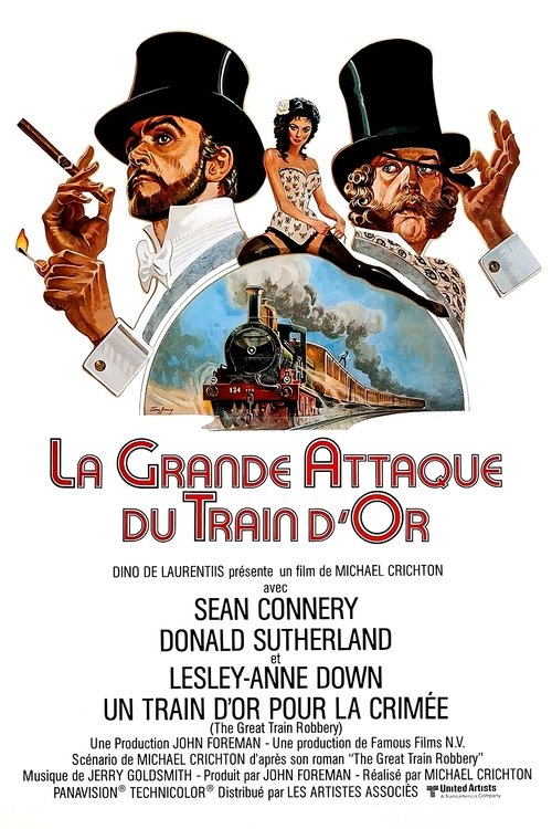 Affiche La Grande Attaque du train d'or