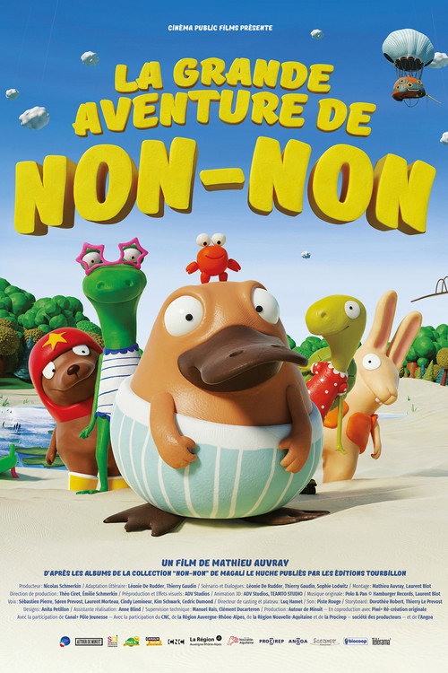 Affiche La grande aventure de Non Non