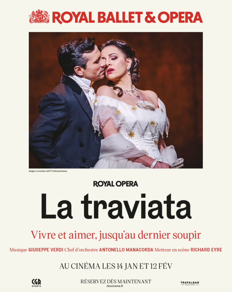 Affiche La Traviata (ROH)