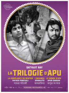 Affiche La Trilogie d'Apu - version restaurée 4K