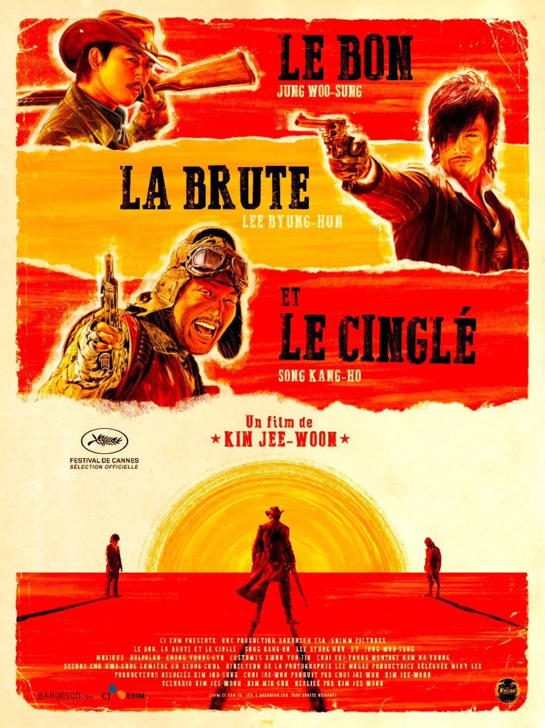 Affiche Le Bon, la brute et le cinglé