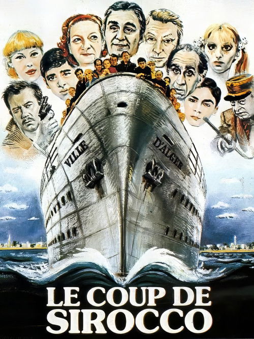 Affiche Le Coup de Sirocco