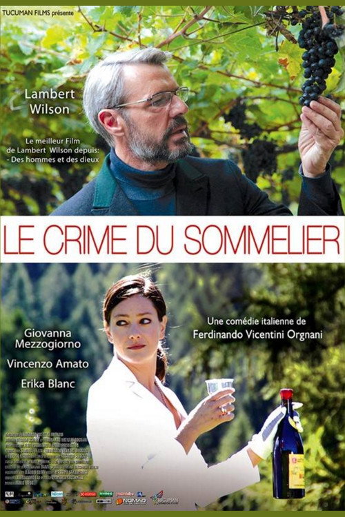 Affiche Le Crime du sommelier