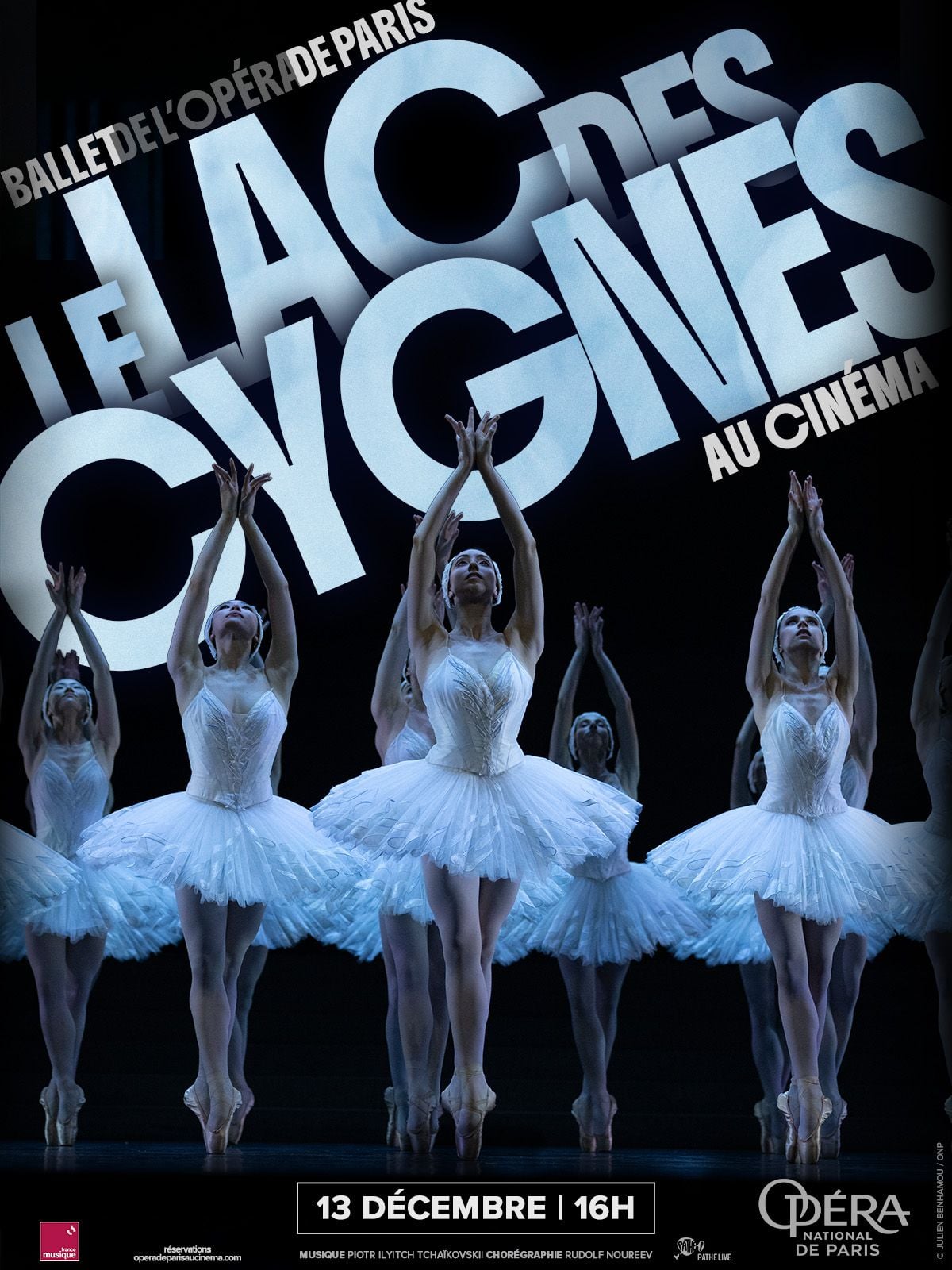 Affiche Le lac des cygnes (Opéra de Paris)