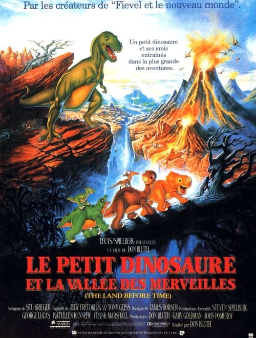 Affiche Le Petit dinosaure et la vallée des merveilles