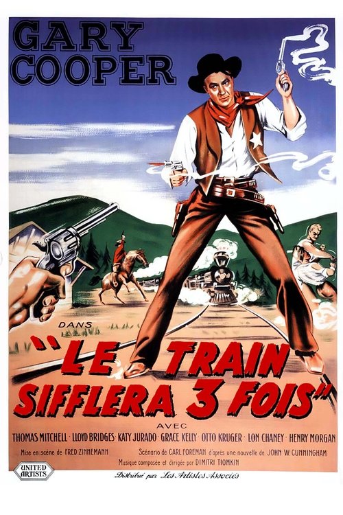 Affiche Le train sifflera trois fois