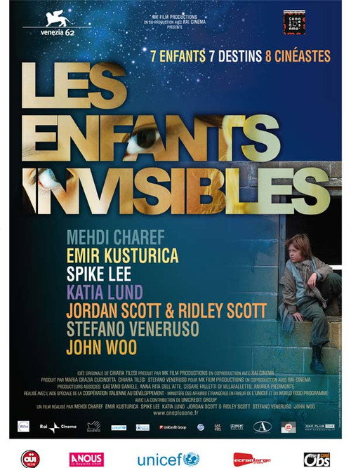 Affiche Les enfants invisibles