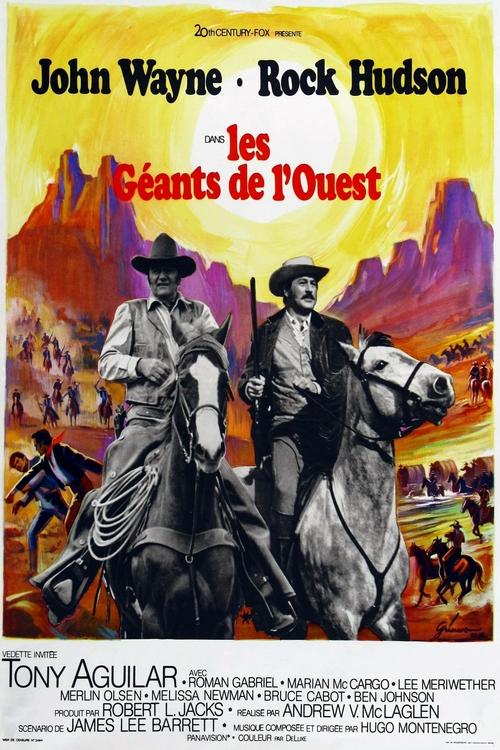 Affiche Les Géants de l'Ouest